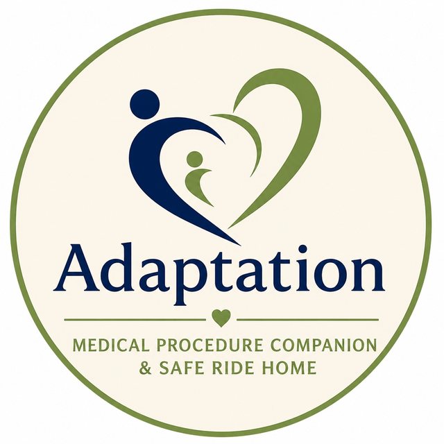 Adaptation nonprofit healthcare companion services logo